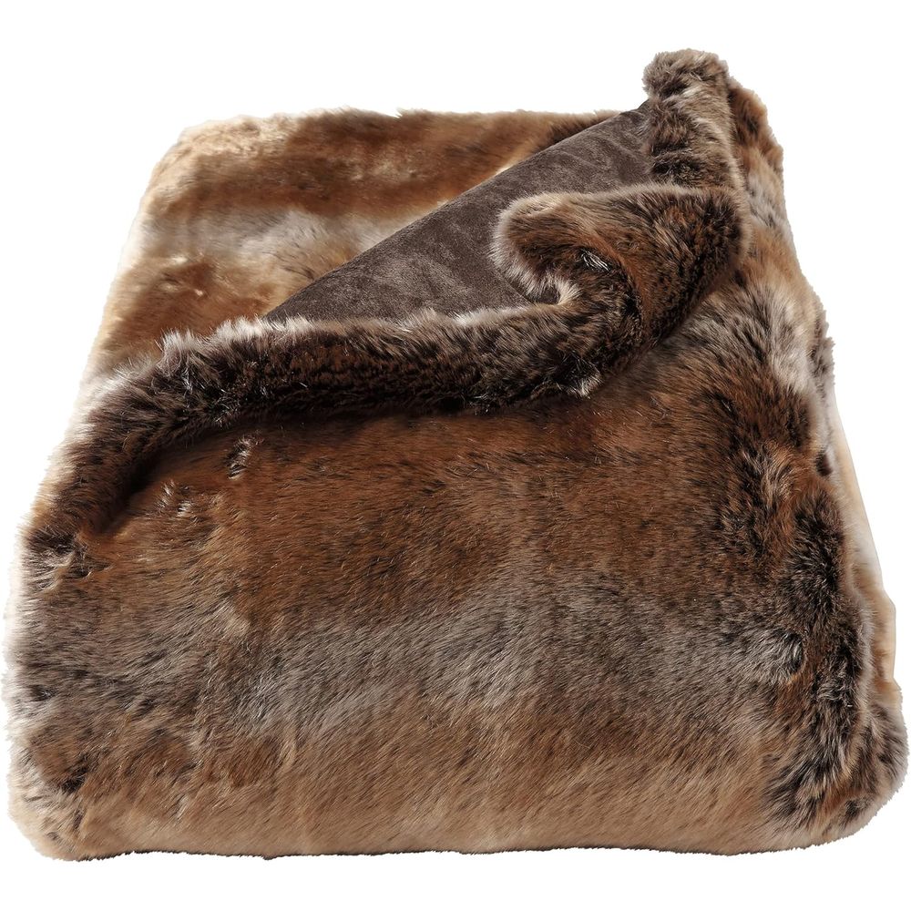 Cashmere Throw Blanket - Coperta in pelliccia sintetica - Lussuosa