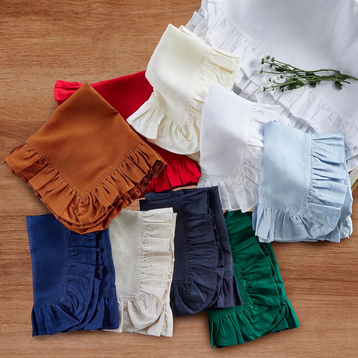 Linen Napkin Set - Set di 4 tovaglioli da tavola