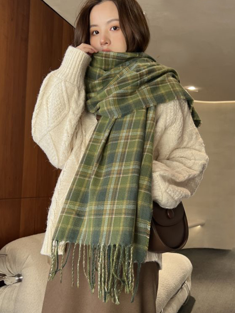 Cashmere Throw Blanket - Nuova Sciarpa Donna in Imitazione Cashmere,