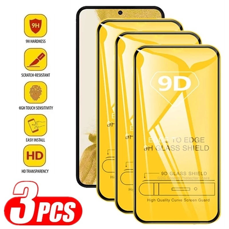 Realme Gt 6 - 3 pezzi 9D protezione schermo a