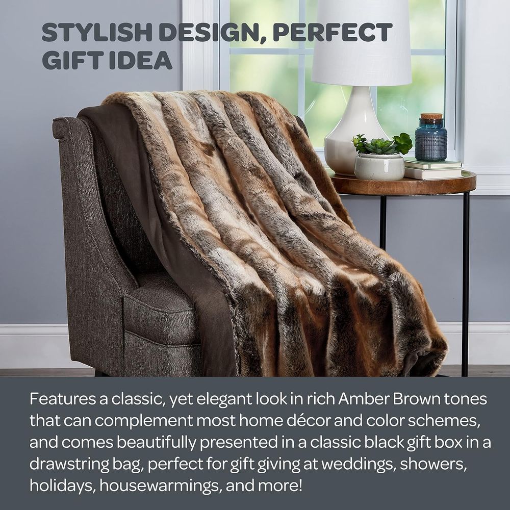 Coperta in pelliccia sintetica - Cashmere Throw Blanket recensione e prezzo