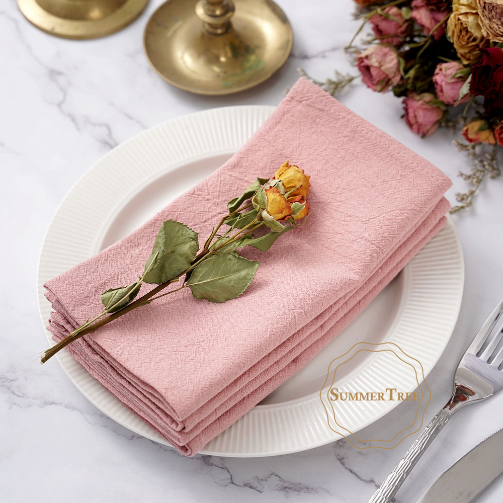 Confezione da 24 Tovaglioli in - Linen Napkin Set recensione e prezzo