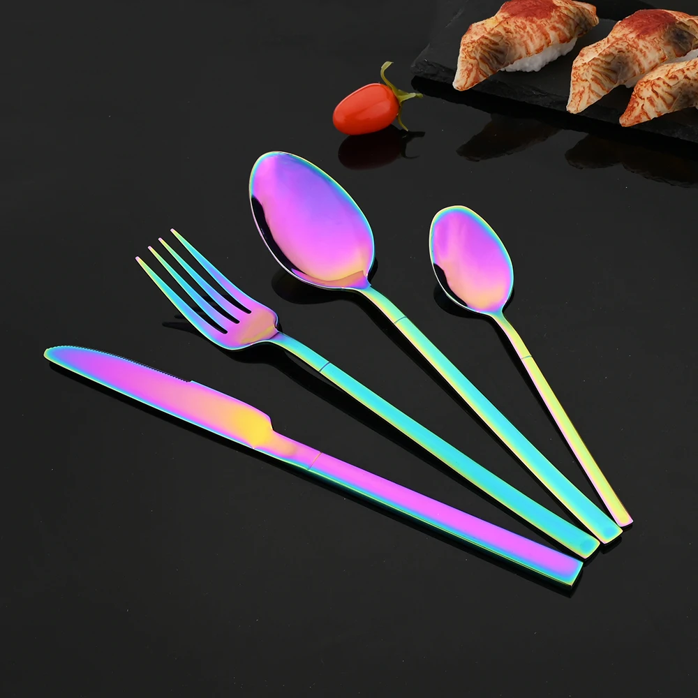 16 pezzi set di posate in oro  - Gold Plated Cutlery recensione e prezzo