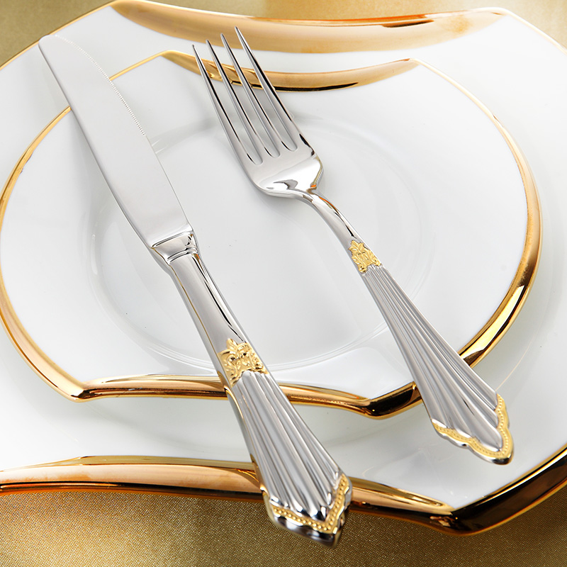Placcato oro Posate Set 24 pz  - Gold Plated Cutlery recensione e prezzo