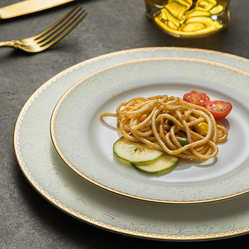 Piatto da pranzo occidentale c - Gold Plated Cutlery recensione e prezzo