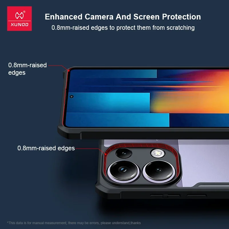 Custodia XUNDD antiurto traspa - Realme Gt 6 recensione e prezzo