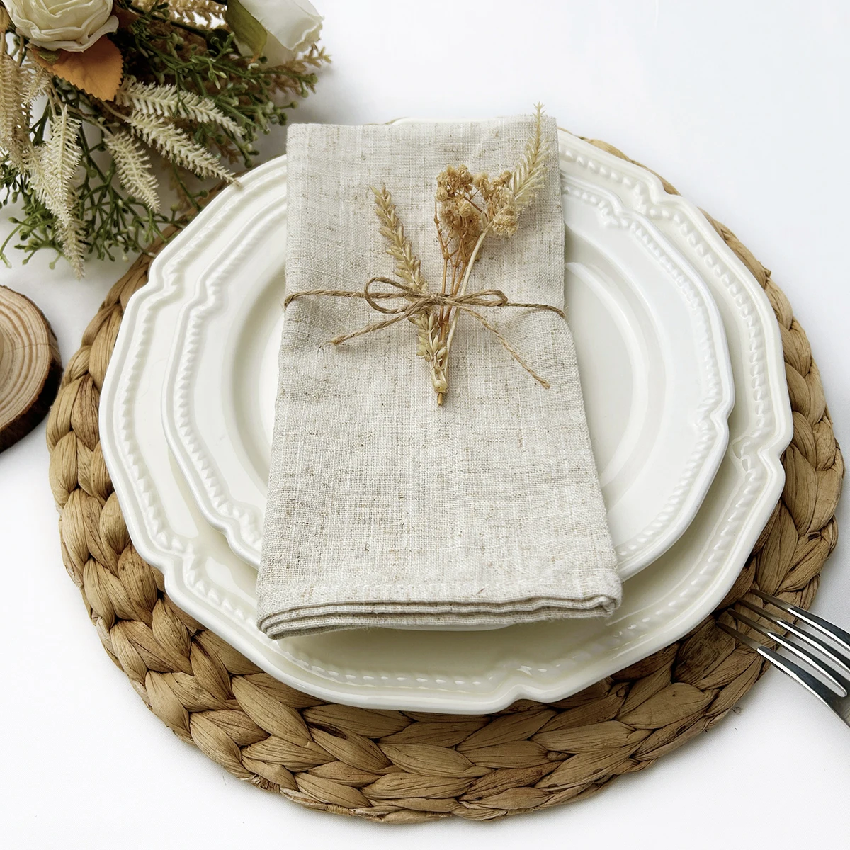 Set di 6/10/12 tovaglioli in l - Linen Napkin Set recensione e prezzo